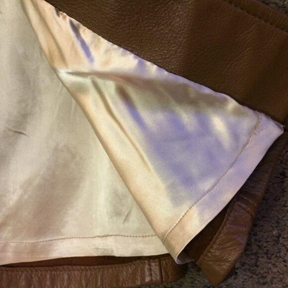 Vintage Mid Western Sport Togs Deerskin Leather Coat Women 34 Used - Picture 8 of 12